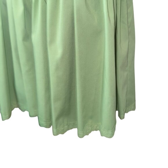 Mare Ware by Anthropologie Green Ruffle Lace Romper Off Shoulder Size M NWT - Picture 8 of 11